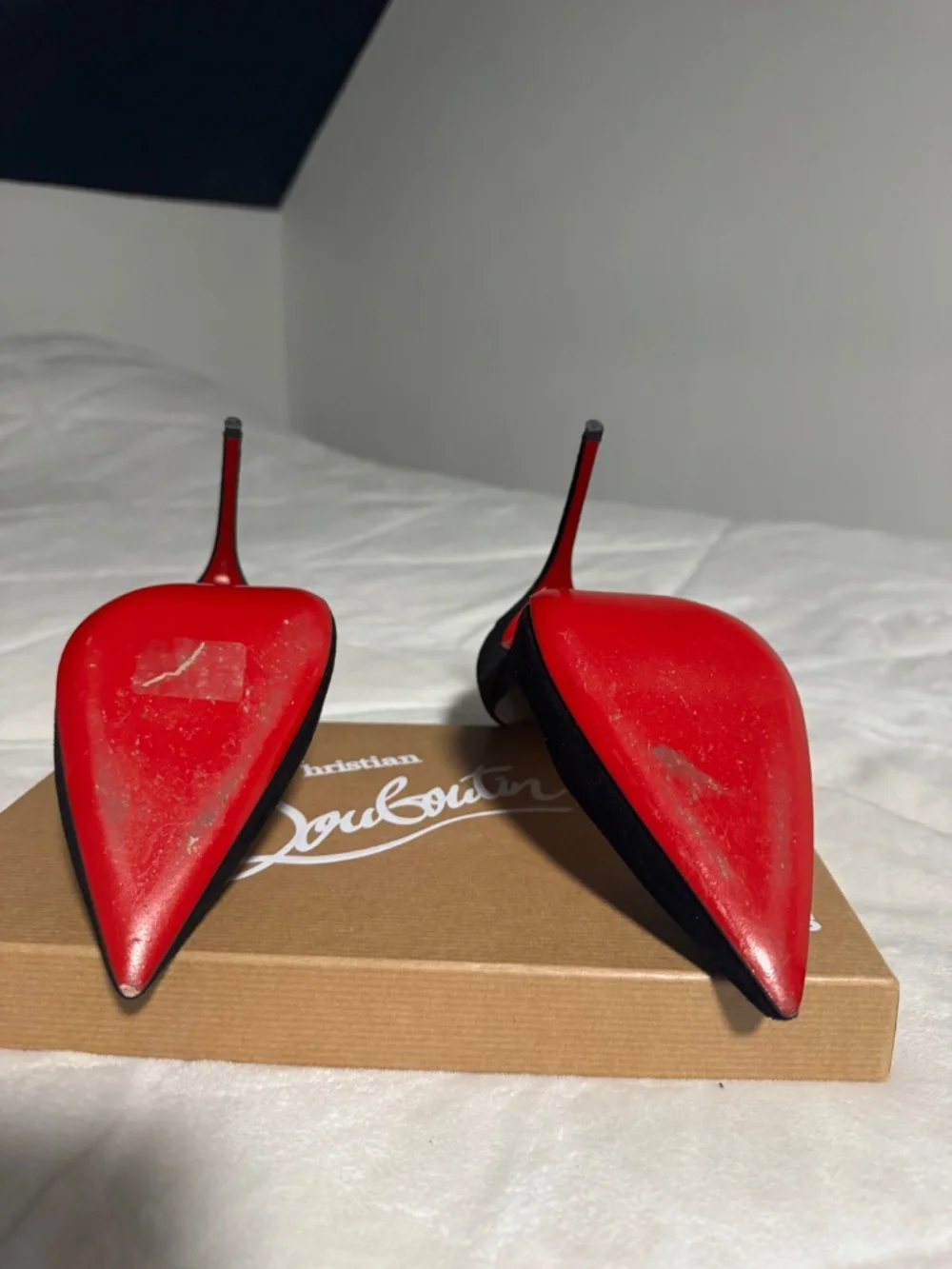 Christian Louboutin So Kate 120 Black Suede Stiletto Pumps Women's EU 39.5 - Picture 2 of 8